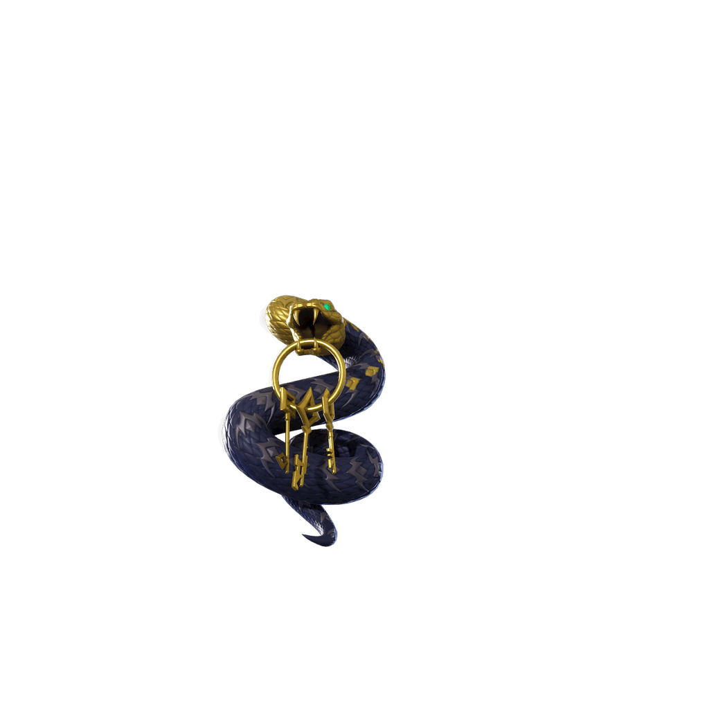 Snakebite Keyring